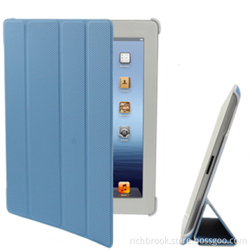 4-Fold Double-Sided Cover with Holder for iPad